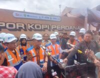 OJK Resmikan Ekspor Perdana Kopi Sumsel