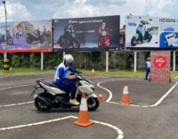Instruktur Safety Riding Honda Cerahkan Ratusan Ribu Masyarakat