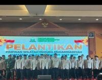 Penuh Makna, Sejumlah Pejabat Hadiri Pelantikan Pengurus PW Pemuda Muhammadyah Sumsel