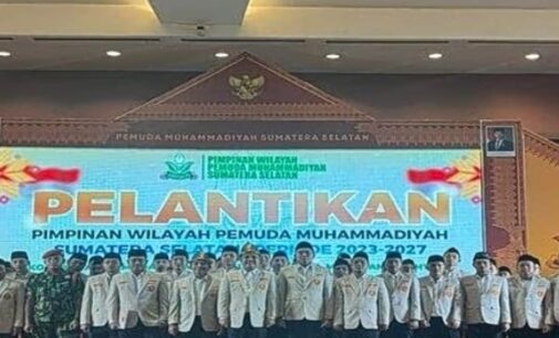 Penuh Makna, Sejumlah Pejabat Hadiri Pelantikan Pengurus PW Pemuda Muhammadyah Sumsel