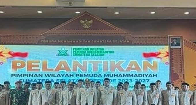 Penuh Makna, Sejumlah Pejabat Hadiri Pelantikan Pengurus PW Pemuda Muhammadyah Sumsel