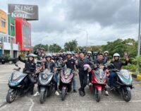 Komunitas Honda Palembang Meriahkan Launching New Honda PCX160