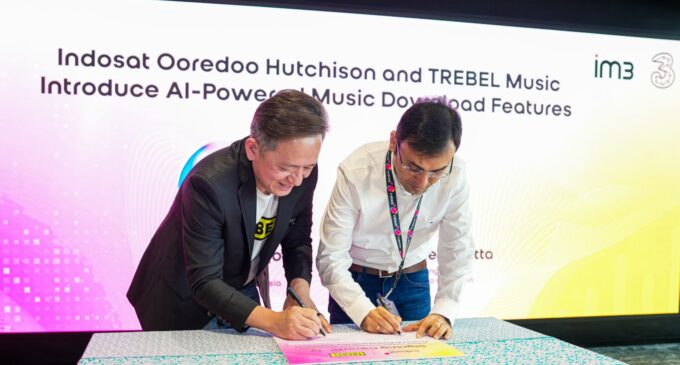 Indosat dan TREBEL Music Hadirkan Fitur Download Musik Berbasis AI