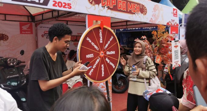 Astra Motor Sumsel Meriahkan Cap Go Meh 2025 dengan Menghadirkan Honda AT Family Day