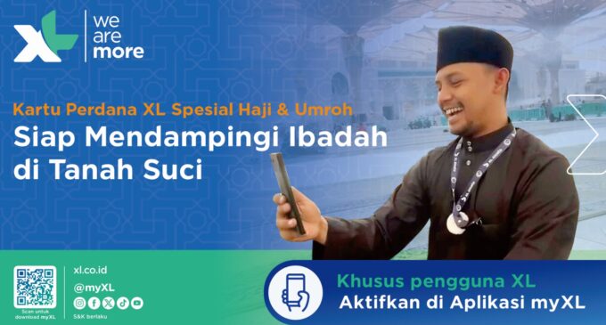 Paket Umroh Plus dari XL Axiata Bikin Selalu Dekat dengan Keluarga