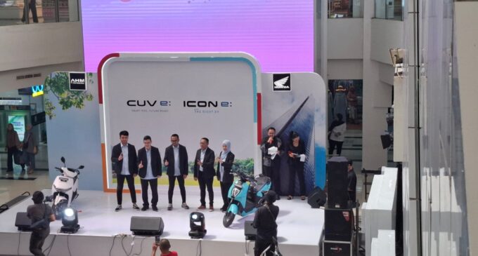 Astra Motor Sumsel Perkenalkan Dua Model Motor Listrik Terbaru, Honda ICON e: dan Honda CUV e: