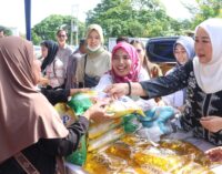 Feby Deru Buka Operasi Pasar Ramadhan 2025