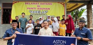 ASTON Palembang Berbagi 1000 Cup Takjil untuk Masyarakat di Bulan Ramadan