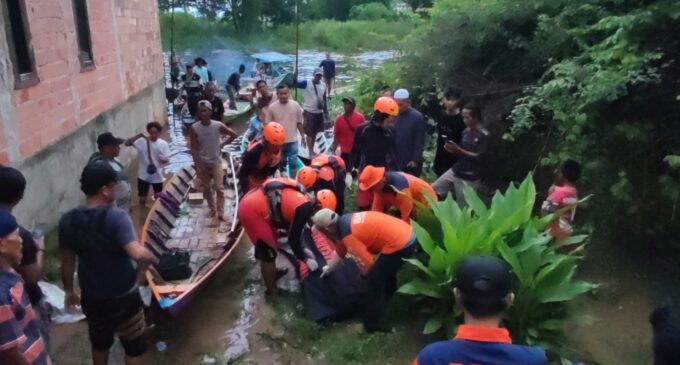 ABK Jukung yang Tenggelam di Sungai Komering Ditemukan Meningal Dunia