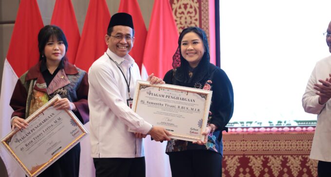 Gubernur Herman Deru Launching Gebyar Laksan Literasi dan Inklusi Keuangan di Bulan Ramadhan OJK Sumsel