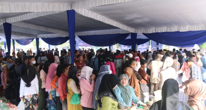 Jaga Stabilitas Harga, Pemprov dan BI Sumsel Adakan Operasi Pasar Murah Jelang Idul Fitri