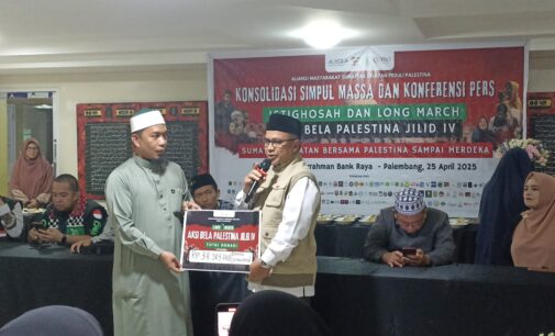 Aliasi Masyarakat Sumsel Peduli Palestina Bakal Kembali Turun ke Jalan, Dukung Perjuangan Rakyat Palestina