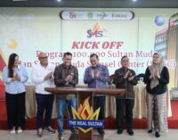 OJK dan Pemprov Sumsel Kick Off Program 100.000 Sultan Muda