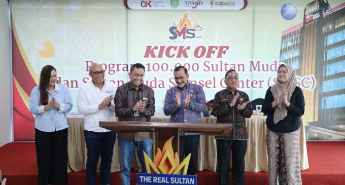 OJK dan Pemprov Sumsel Kick Off Program 100.000 Sultan Muda