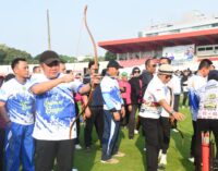 Gubernur Herman Deru Harapkan Para Atlet Provinsi Sumsel Sukses Dulang Prestasi Diajang Pornas Korpri dan Fornas 2025