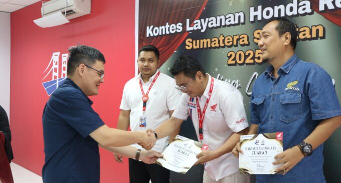 Mendorong Pelayanan Maksimal, Astra Motor Sumsel Gelar Kontes Layanan Honda Regional 2025