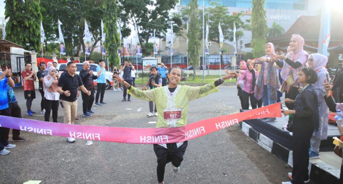 Kebaya Run 2025 Warnai Peringatan HUT ke-79 Sumsel dan Hari Kartini
