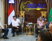 Gubernur Sumsel Herman Deru dan Rektor UNSRI Bahas Kerja Sama Kelembagaan dan Transportasi Mahasiswa