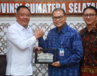 Wagub Sumsel Cik Ujang Terima Audiensi dan Perpisahan Kepala BI yang Akan Bertugas di Jakarta