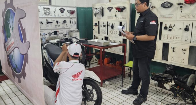 Technical Skill Contest 2025 Sumsel, Ajang Unjuk Skill Teknisi dan Service Advisor Honda