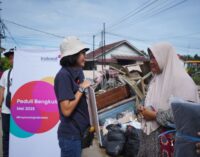 Indosat Salurkan Bantuan untuk Korban Gempa di Bengkulu