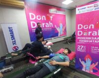 Karyawan XLSMART dan Bank Indonesia Gelar Donor Darah Bantu Anak-Anak Penderita Kanker