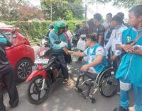 Ubah Image “Tangan di Bawah”, NPCI Sumsel Terbarkan Kebaikan Bagikan Ratusan Nasi Kotak dan Uang Saku