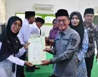 297 CPNS Kemenag Sumsel Terima SK Pengangkatan