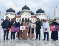 XLSMART Tingkatkan Layanan, Literasi Digital dan Salurkan Al-Quran untuk Masyarakat Aceh