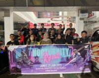 Komunitas Honda Palembang Meriahkan Nocturnity Riding, Tampilkan Performa Skutik Premium