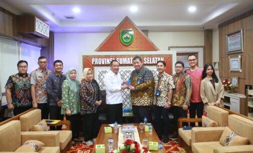 Wagub Sumsel Cik Ujang Terima Pimpinan PT Jamkrindo, Bahas Penguatan Sinergi Dukungan UMKM