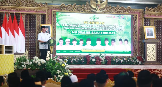 Peringatan Harlah Muslimat dan Fatayat NU, Gubernur Deru Titip Pesan Syukur dan Sabar