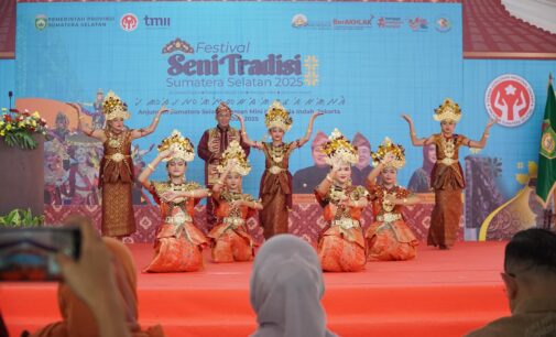 Lewat Festival Seni Tradisi 2025, Sumsel Perkuat Identitas Budaya di Panggung Nasional