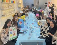 Komunitas Scoopy Palembang Ekspresikan Gaya Lewat City Rolling dan Fun Painting