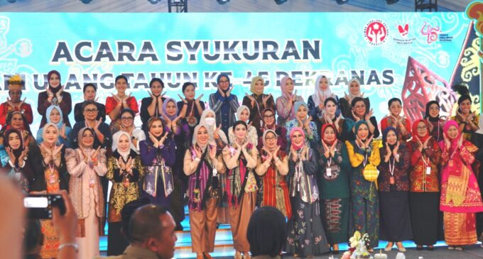 Febrita Lustia Bawa Misi Kerajinan Sumsel di HUT ke-45 Dekranas di Balikpapan