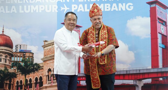 Wagub Cik Ujang Hadiri Pembukaan Penerbangan AirAsia Rute Palembang–Kuala Lumpur