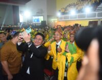 Gubernur Herman Deru Bersama Kajati Sumsel Beri Motivasi 9.040 Mahasiswa Baru Unsri Tahun 2025