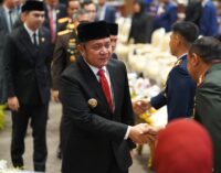 Gubernur Herman Deru dan Wagub Cik Ujang Khidmat Ikuti Pidato Kenegaraan Perdana Presiden Prabowo