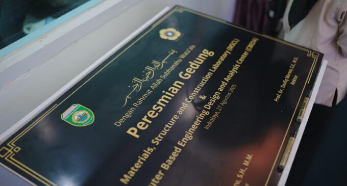 Gubernur Herman Deru Resmikan Dua Laboratorium Canggih Unsri, Dorong SDM Berdaya Saing Global