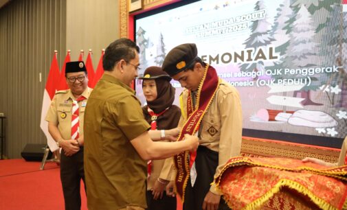 OJK Perkuat Agen Literasi Keuangan Sumsel melalui Sultan Muda Scout Summit 2025