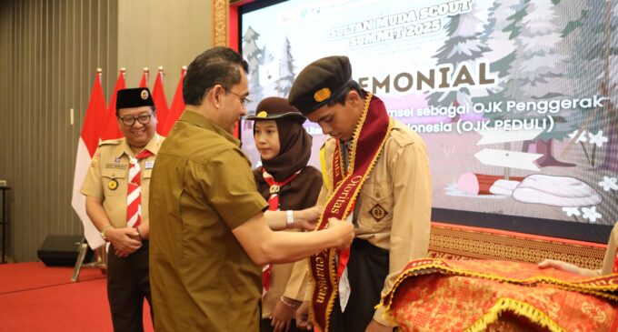 OJK Perkuat Agen Literasi Keuangan Sumsel melalui Sultan Muda Scout Summit 2025