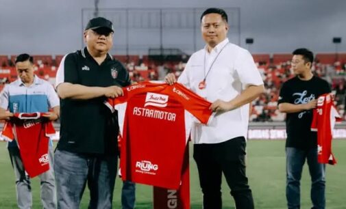 Logo Astra Motor Kembali Tampil di Jersey Bali United