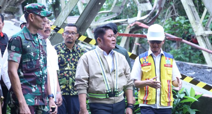Jembatan Muara Lawai Dibangun Ulang Demi Akses Ekonomi Rakyat