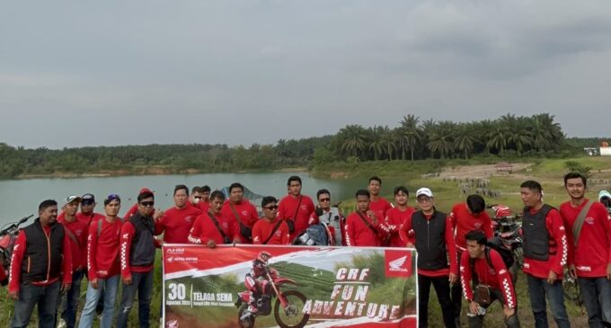 Honda CRF Fun Adventure, Ajang Seru Pecinta Off-Road di Sungai Lilin