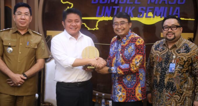 Audiensi Dirut Baru Pusri, Gubernur Herman Deru Tekankan Pentingnya Distribusi Pupuk untuk Pertanian Sumsel