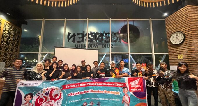 Astra Motor Sumsel Satukan Kebersamaan Komunitas Honda di Hari Pelanggan Nasional 2025