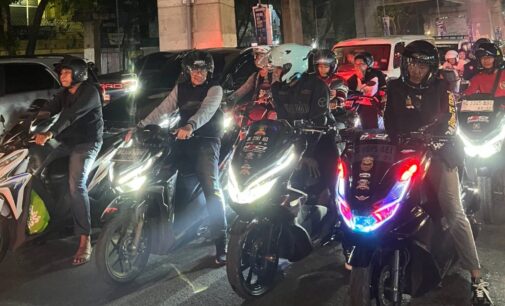 Astra Motor Sumsel Ajak Komunitas Honda Rasakan Sensasi Nocturnity Riding di Palembang