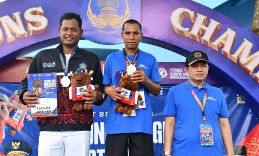 Kemenag Raih Satu Emas dan Satu Perak Cabang Olahraga Tenis Lapangan Pornas Korpri 2025