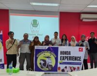 Astra Motor Sumsel dan Media Berpacu dalam Sinergi Lewat Program Honda Experience