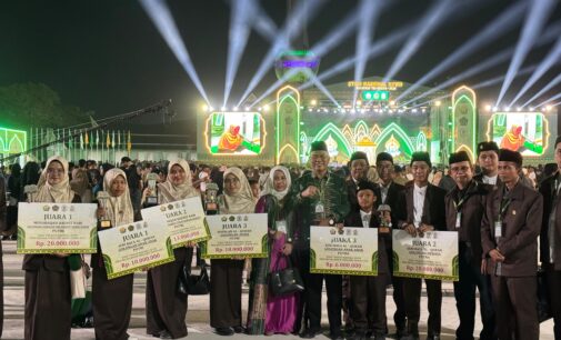 Koleksi 100 Poin, Kafilah Sumsel Pertahankan Peringkat 3 STQH Nasional